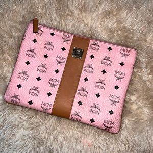 MCM womens clutch/ crossover handbag